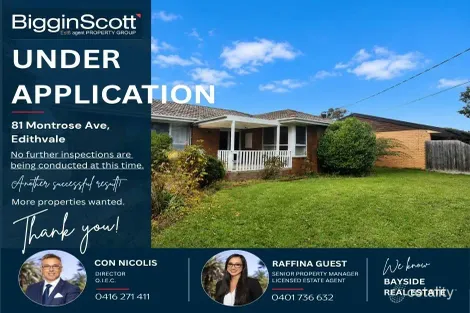 Property photo of 81 Montrose Avenue Edithvale VIC 3196