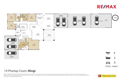 Property photo of 19 Pharlap Court Ningi QLD 4511