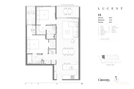 1113/18 Longland St, Newstead, QLD 4006
