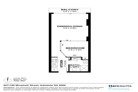 Property photo of 607/180 Morphett Street Adelaide SA 5000