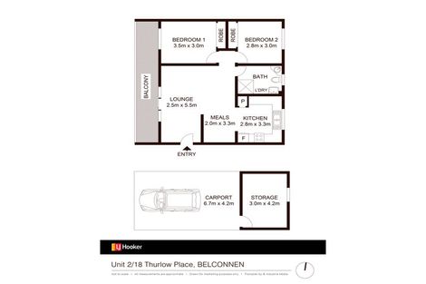 Property photo of 2/18 Thurlow Place Belconnen ACT 2617