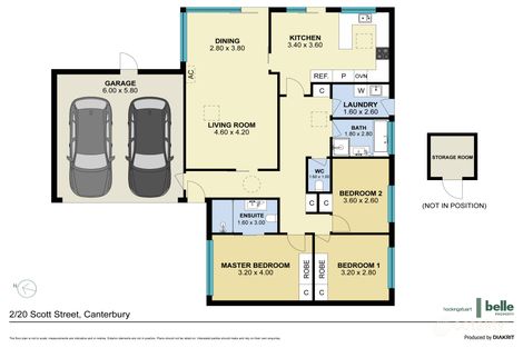 2/20 Scott St, Canterbury, VIC 3126