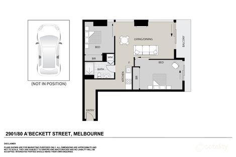 Property photo of 2901/80 A'Beckett Street Melbourne VIC 3000