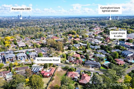 Property photo of 52 Raimonde Road Carlingford NSW 2118