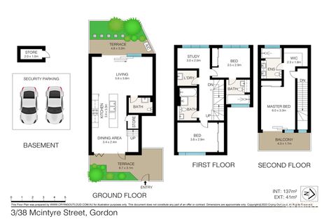 Property photo of 3/38 McIntyre Street Gordon NSW 2072