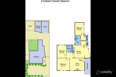 Property photo of 6 Coleman Crescent Reservoir VIC 3073