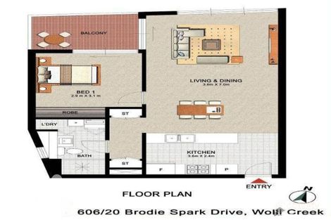 Property photo of 606/20 Brodie Spark Drive Wolli Creek NSW 2205