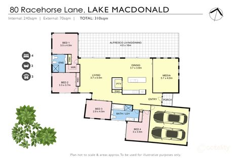 80 Racehorse Lane, Lake Macdonald, QLD 4563
