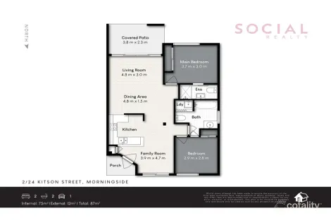 Property photo of 2/24 Kitson Street Morningside QLD 4170