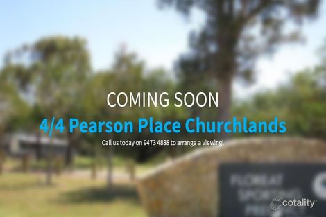 10/4 Pearson Pl, Churchlands, WA 6018