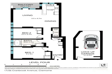 Property photo of 17/26-30 Cranbrook Avenue Cremorne NSW 2090
