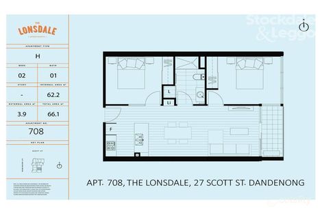 Property photo of 708/27 Scott Street Dandenong VIC 3175