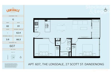 Property photo of 607/27 Scott Street Dandenong VIC 3175