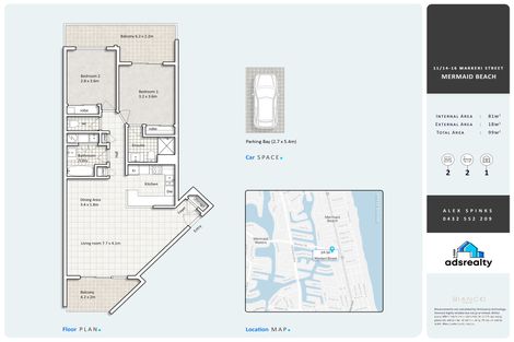 11/26 Markeri St, Mermaid Beach, QLD 4218