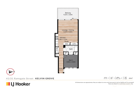 Property photo of 41/31 Ramsgate Street Kelvin Grove QLD 4059