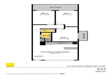 Property photo of 14/13 Yates Street Mawson Lakes SA 5095