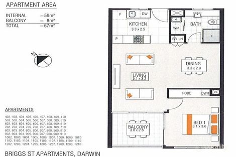 Property photo of 503/79 Smith Street Darwin City NT 0800