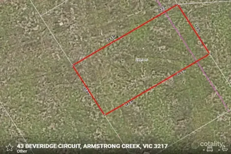 Property photo of 43 Beveridge Circuit Armstrong Creek VIC 3217