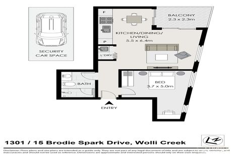 Property photo of 1301/15 Brodie Spark Drive Wolli Creek NSW 2205