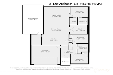Property photo of 3 Davidson Court Horsham VIC 3400