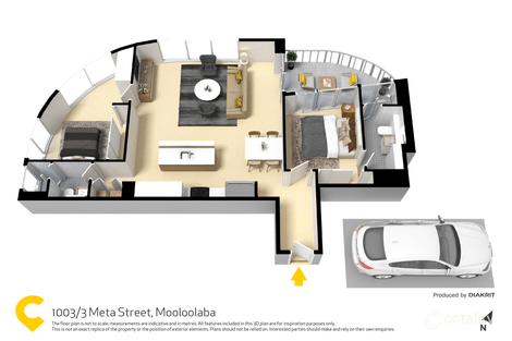 Property photo of 1003/3 Meta Street Mooloolaba QLD 4557