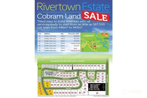 Lot 64 Dudley Park Lane, Cobram, VIC 3644