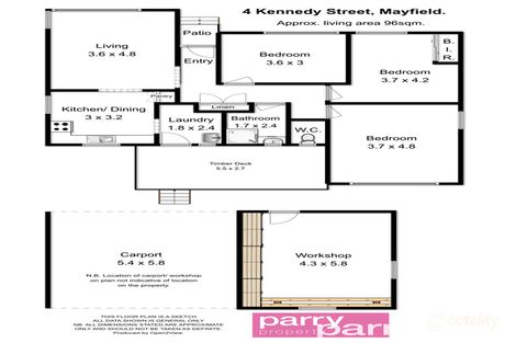 Property photo of 4 Kennedy Street Mayfield TAS 7248