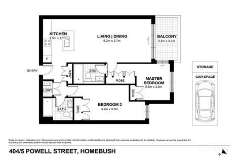 Property photo of 404/5 Powell Street Homebush NSW 2140