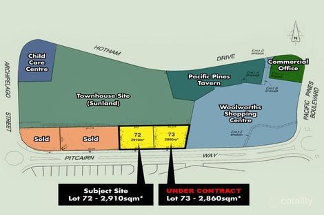 Lot 72 Pitcairn Way, Pacific Pines, QLD 4211