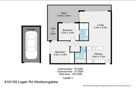 610/159 Logan Rd, Woolloongabba, QLD 4102