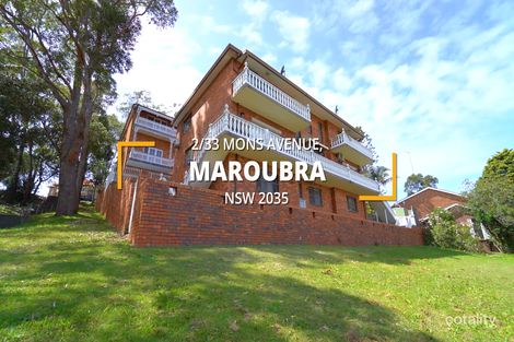 2/33 Mons Ave, Maroubra, NSW 2035