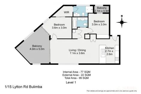 Property photo of 1/15 Lytton Road Bulimba QLD 4171