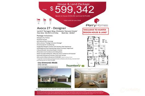 Property photo of LOT 617 Tarragon Way Chisholm NSW 2322