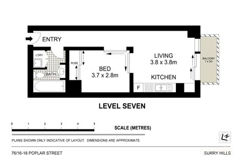 Property photo of 76P/6-18 Poplar Street Surry Hills NSW 2010