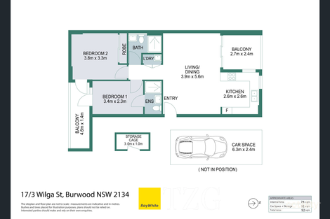 Property photo of 301/3 Wilga Street Burwood NSW 2134