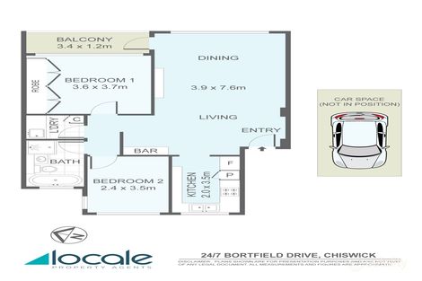 Property photo of 24/7 Bortfield Drive Chiswick NSW 2046