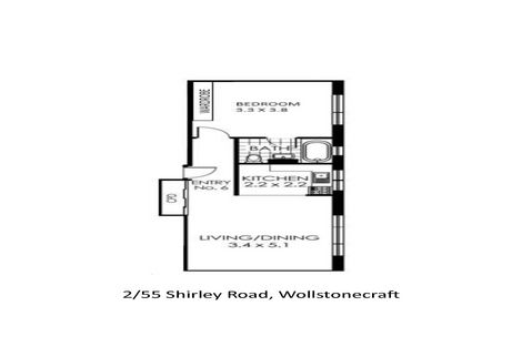 Property photo of 2/55 Shirley Road Wollstonecraft NSW 2065