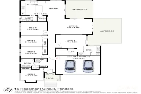 Property photo of 15 Rosemont Circuit Flinders NSW 2529