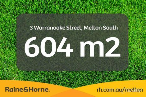 3 Warranooke St, Melton South, VIC 3338