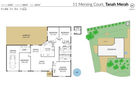 Property photo of 11 Mersing Court Tanah Merah QLD 4128