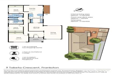 Property photo of 9 Taketa Crescent Frankston VIC 3199