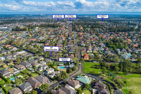 Property photo of 27 Singleton Avenue Kellyville Ridge NSW 2155