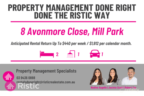 Property photo of 8 Avonmore Close Mill Park VIC 3082