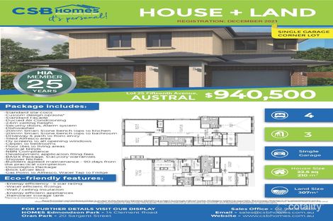 Lot 25 Fifteenth Ave, Austral, NSW 2179