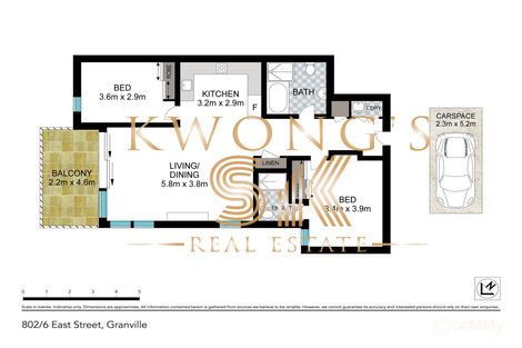 Property photo of 802/6 East Street Granville NSW 2142