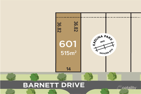 Lot 601 Barnett Dr, Officer South, VIC 3809