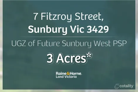 7 FITZROY ST, SUNBURY, VIC 3429
