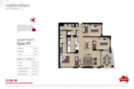 Property photo of 3207/126 Parkside Circuit Hamilton QLD 4007