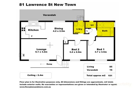 Property photo of 81 Lawrence Street New Town SA 5554
