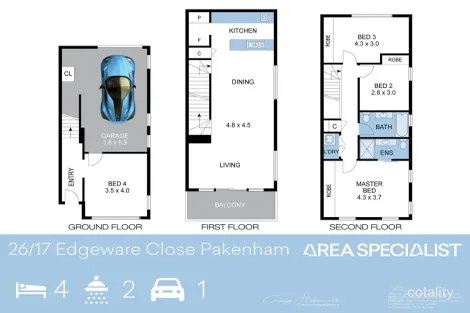 Property photo of 26/17 Edgeware Close Pakenham VIC 3810